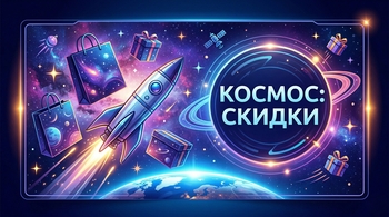 Поехали! Космические скидки уже на старте