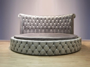 Круглая кровать Eva SoftWall