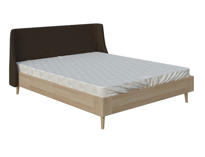 Кровать Lagom Side Wood шоколад
