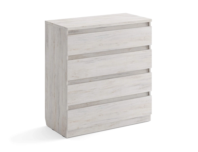 Белый комод Aksel- ясмунд