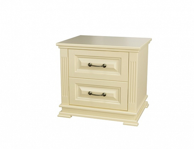 Тумба из массива Milena Райтон слоновая кость