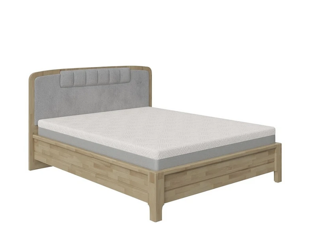 Спальная система Gatsby Grand (дуб) (Levis 83 Светло-Серый/Масло-воск Natura (Дуб))