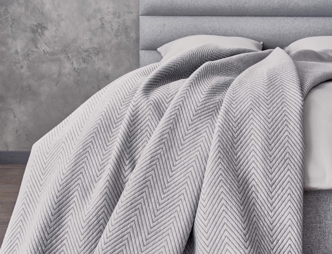 Плед Porto серый