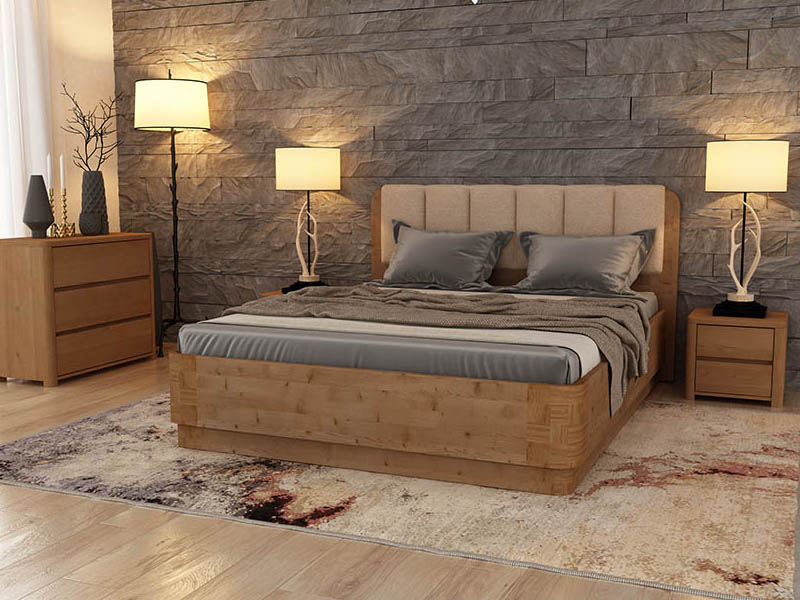 Кровать Wood Home 2 с ПМ