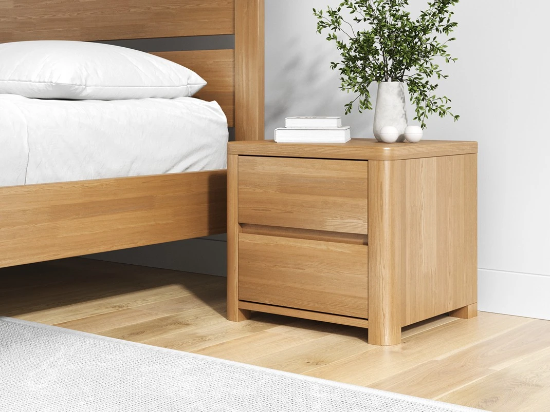 Тумба прикроватная Wood Home Массив (сосна) (Антик с брашированием)